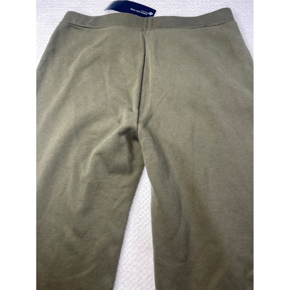 Jones New York Signature Women Olive Green Jogger Pants M Casual Comfort - Picture 3 of 9